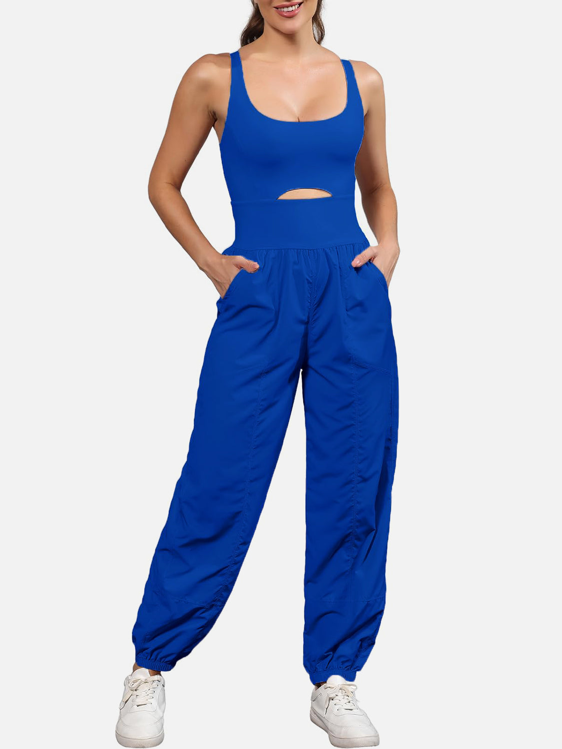 Wide Strap Jumpsuit