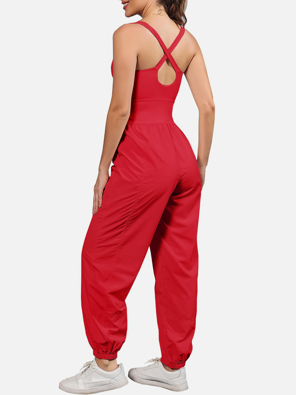 Wide Strap Jumpsuit