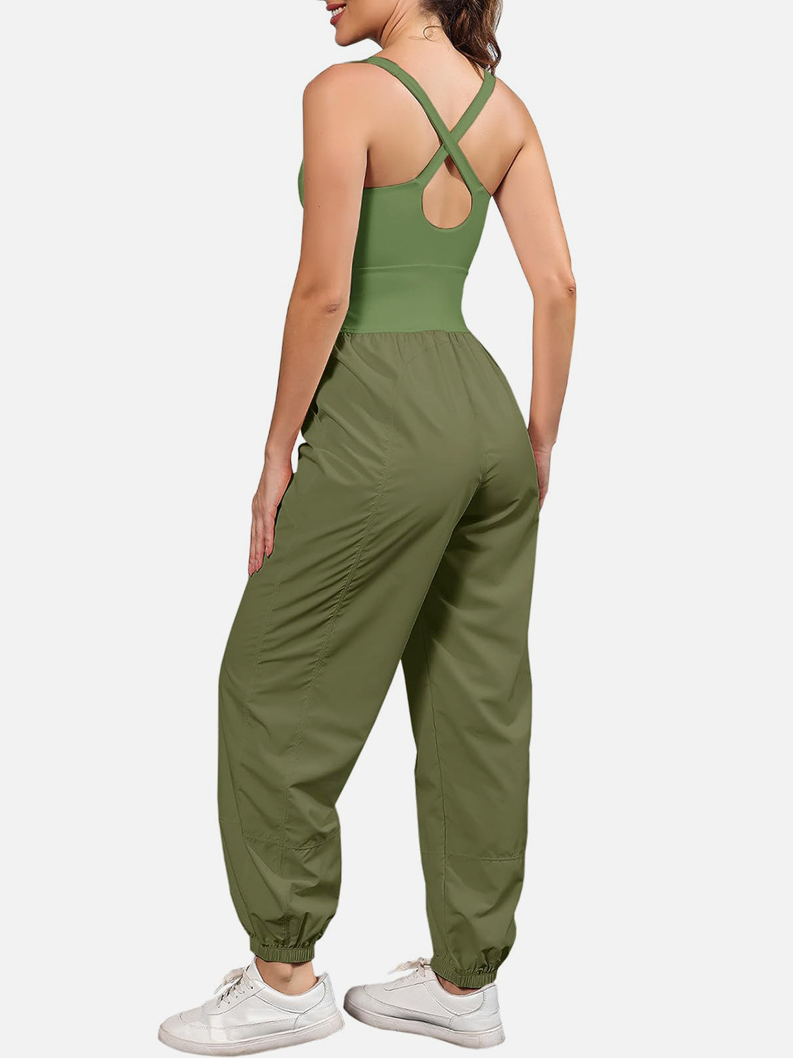 Wide Strap Jumpsuit