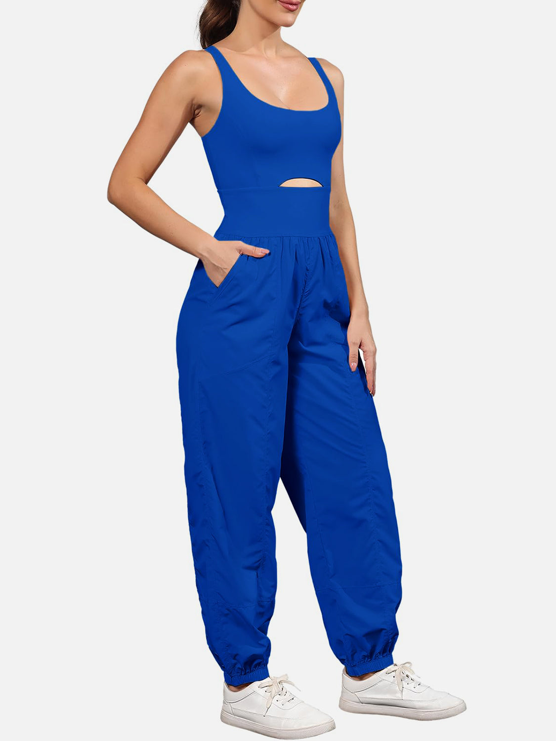 Wide Strap Jumpsuit