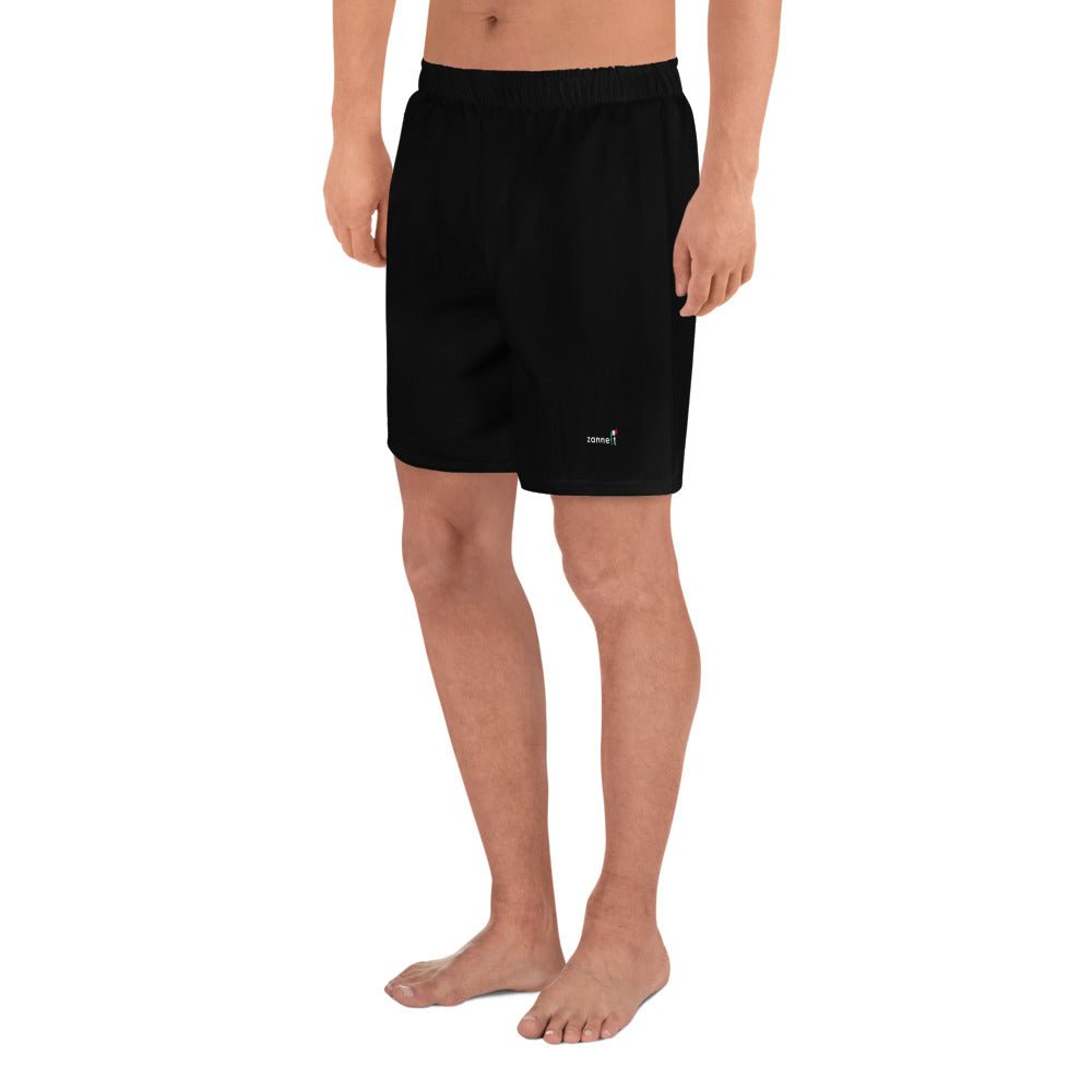 BLACK SPORT SHORTS - Zanneft