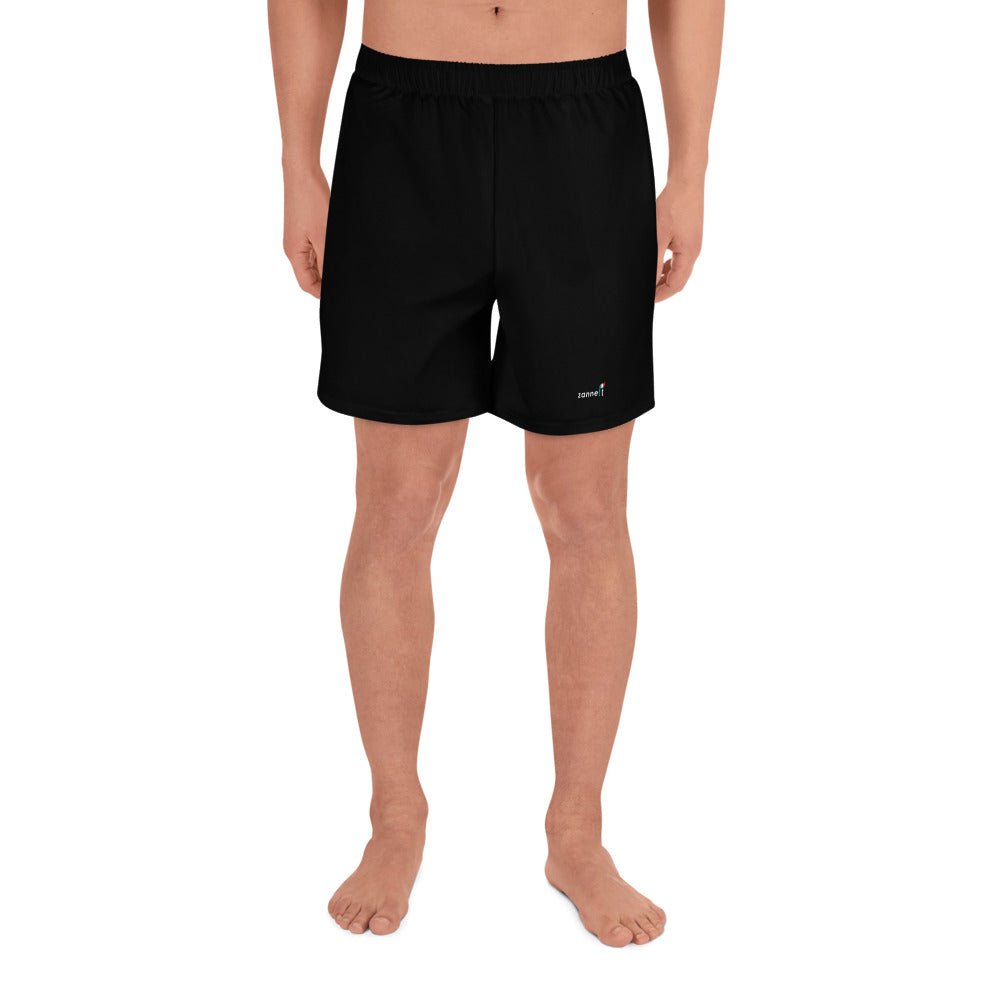 BLACK SPORT SHORTS - Zanneft