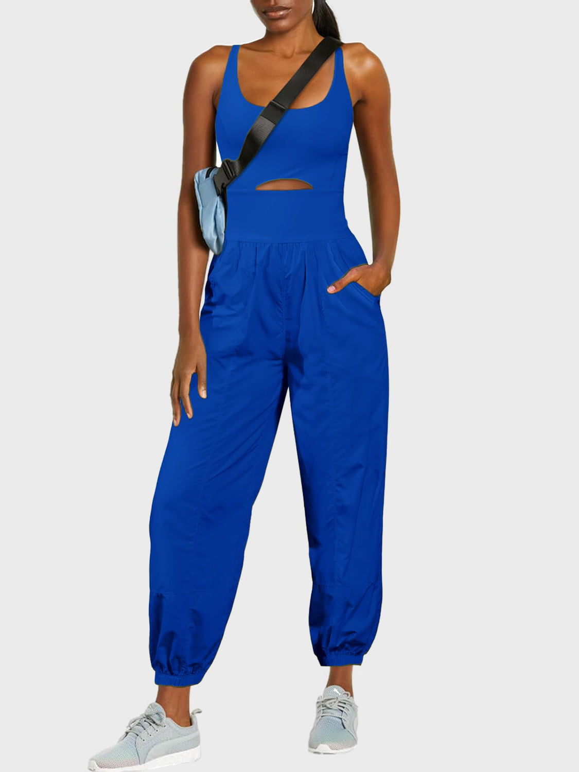 Wide Strap Jumpsuit