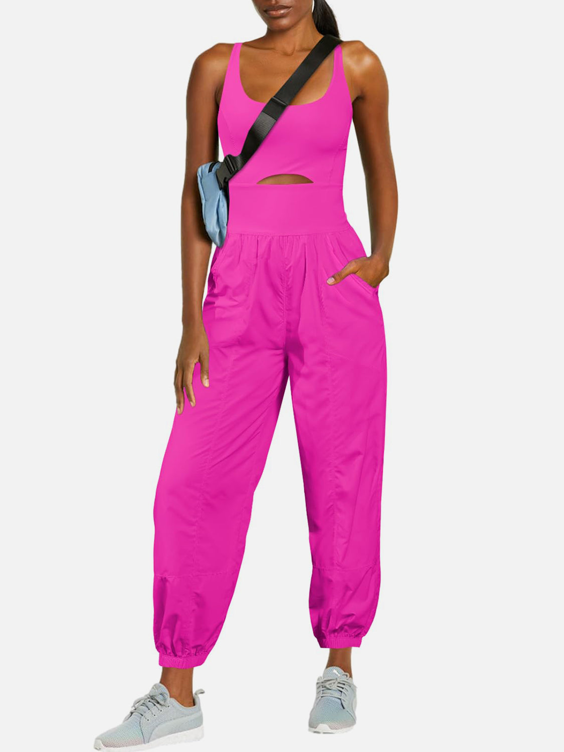 Wide Strap Jumpsuit