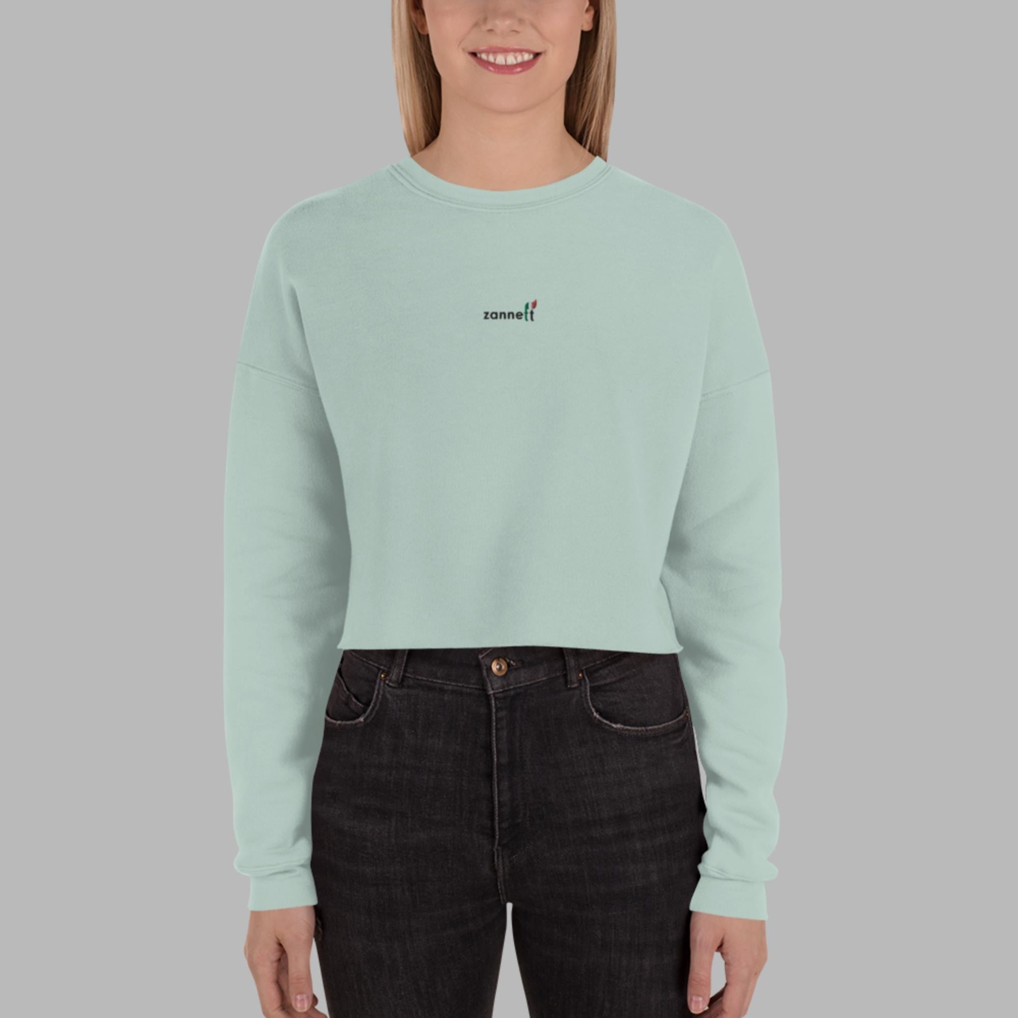 CROP SWEATSHIRT - Zanneft