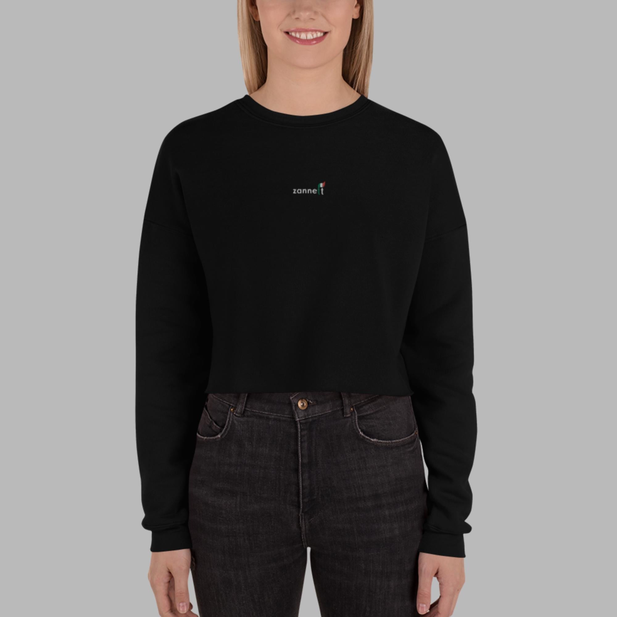 CROP SWEATSHIRT - Zanneft