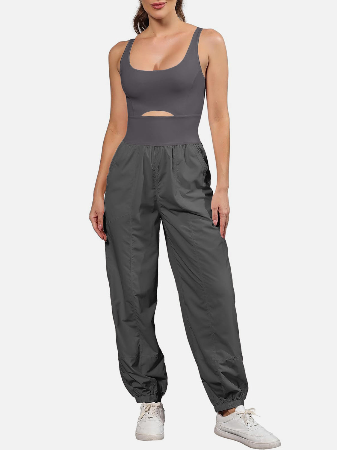 Wide Strap Jumpsuit