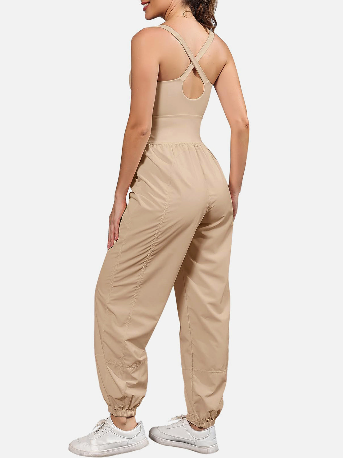 Wide Strap Jumpsuit