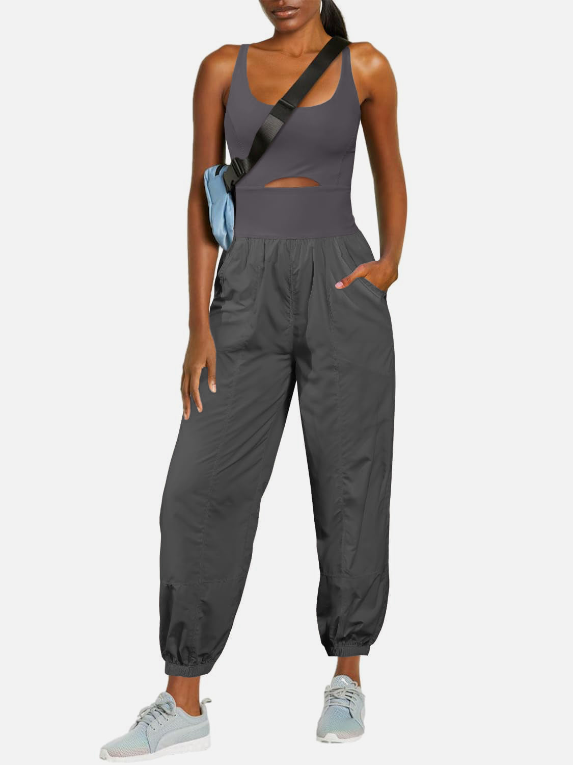 Wide Strap Jumpsuit