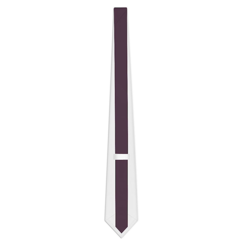 SOLID PURPLE TIE - Zanneft