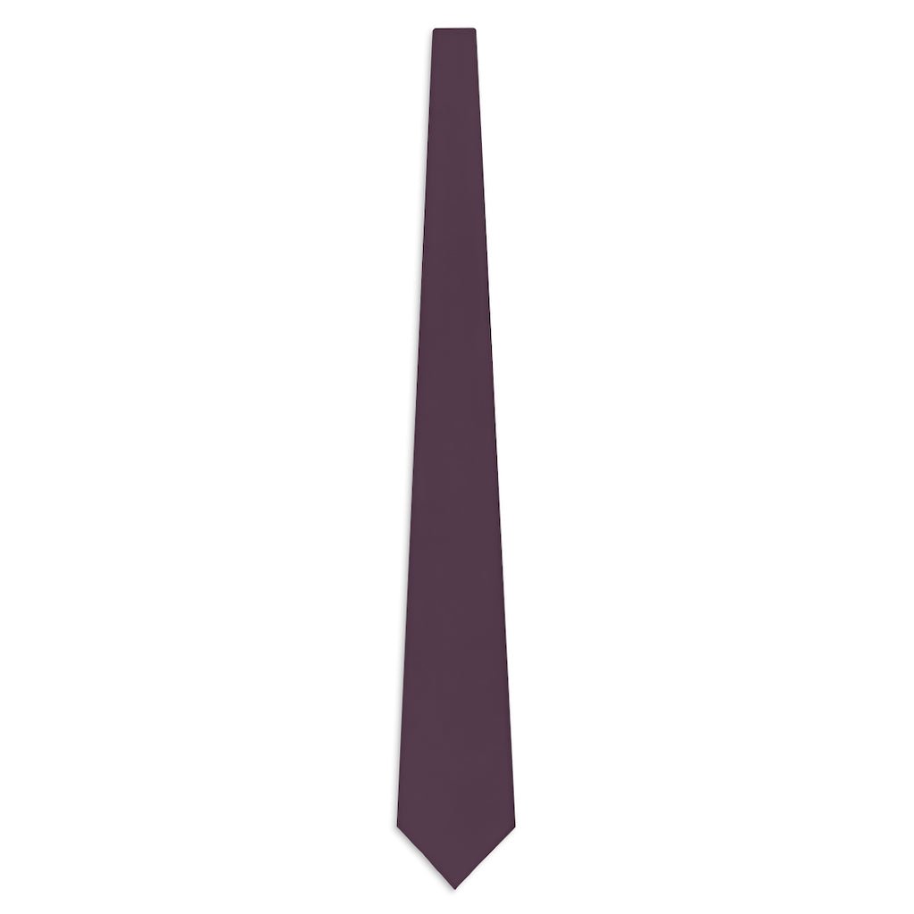 SOLID PURPLE TIE - Zanneft