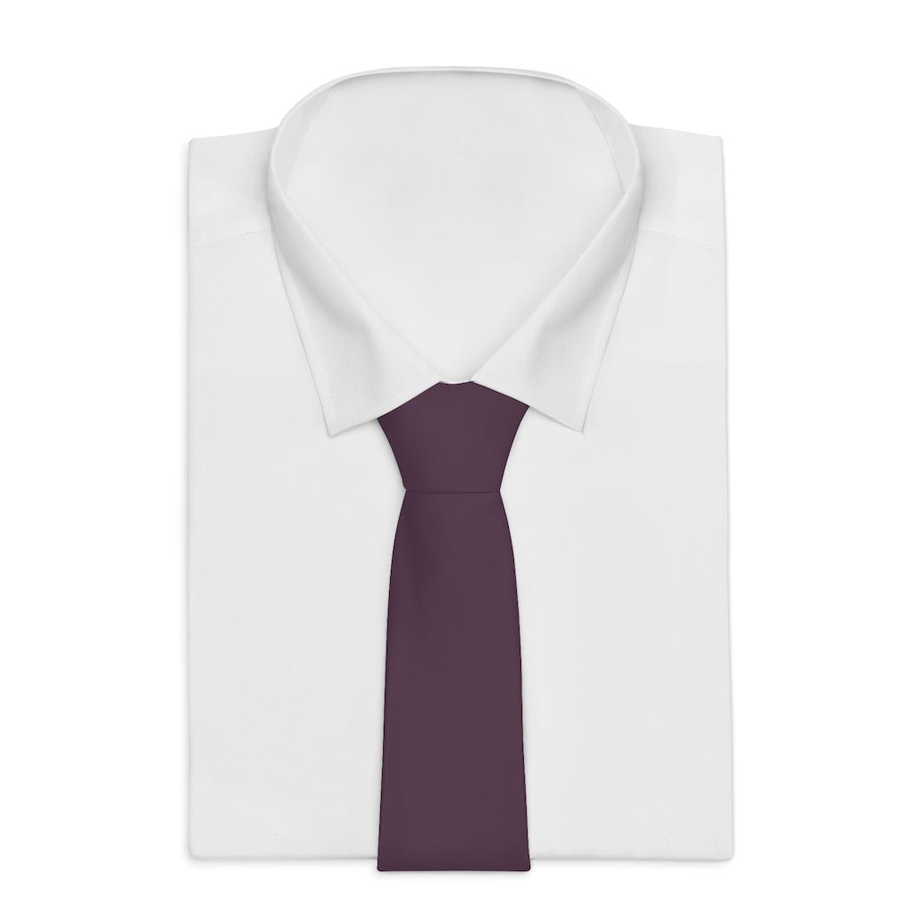 SOLID PURPLE TIE - Zanneft