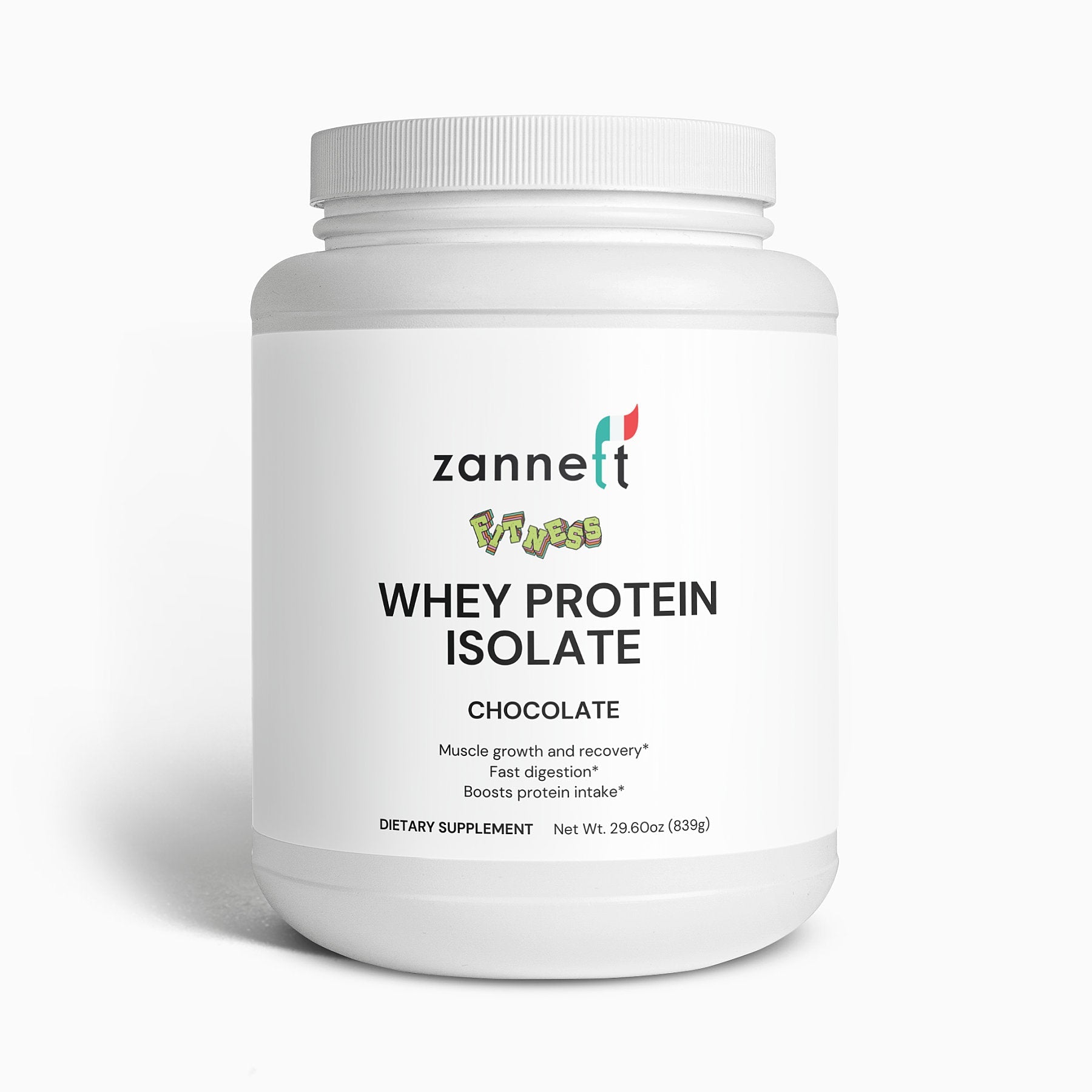 Whey Protein Isolate (Chocolate) - Zanneft