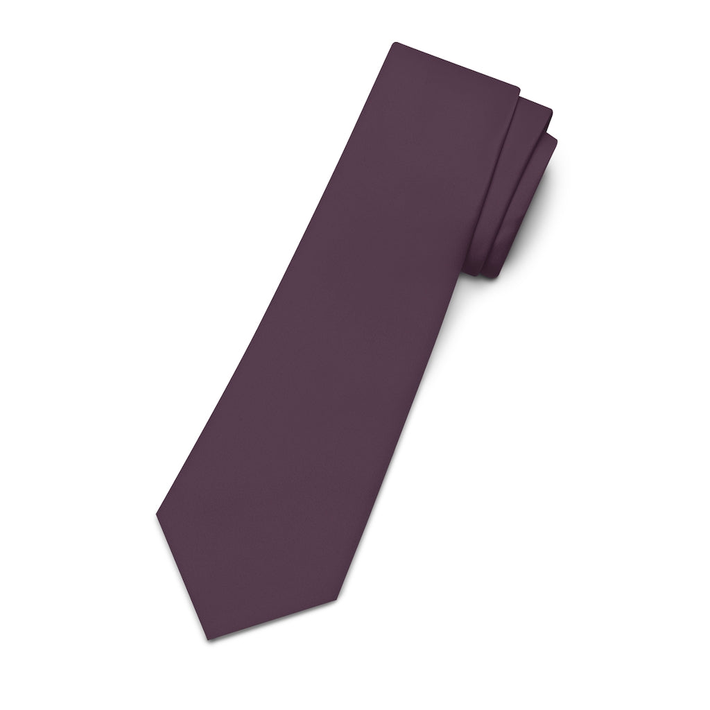 SOLID PURPLE TIE